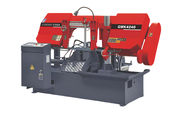 良庆GWK4240数控双柱卧式带锯床