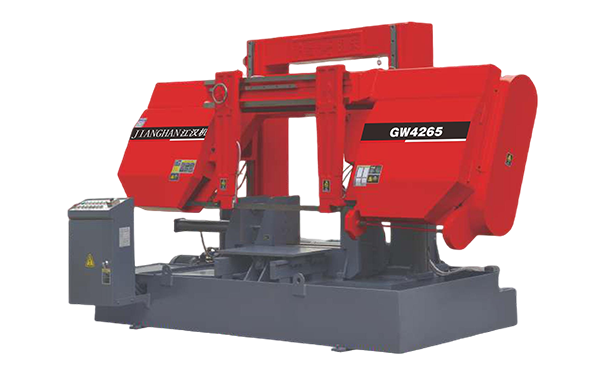 良庆GW4265双柱龙门卧式带锯床