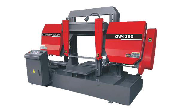 良庆GW4250双柱龙门卧式带锯床