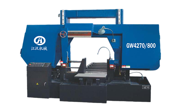 良庆GW4270/800双柱龙门卧式带锯床